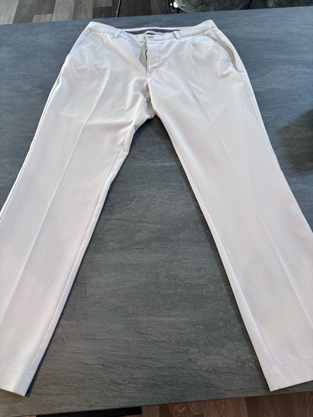 Bonobos Athletic Golf Pants Light Beige 36x34 Athletic Fit